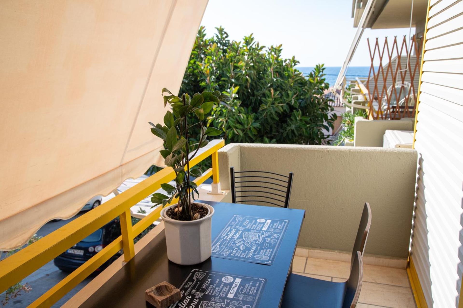 Eftihia Apartments By The Sea Rethymno Exterior foto