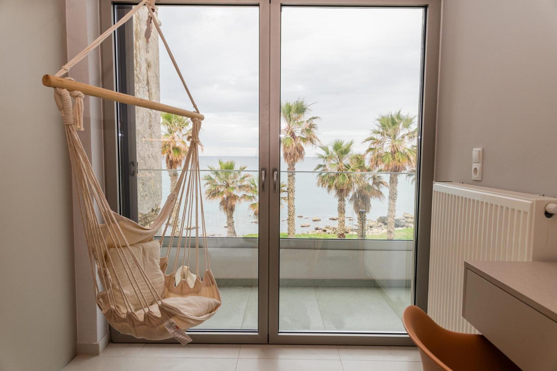Eftihia Apartments By The Sea Rethymno Exterior foto