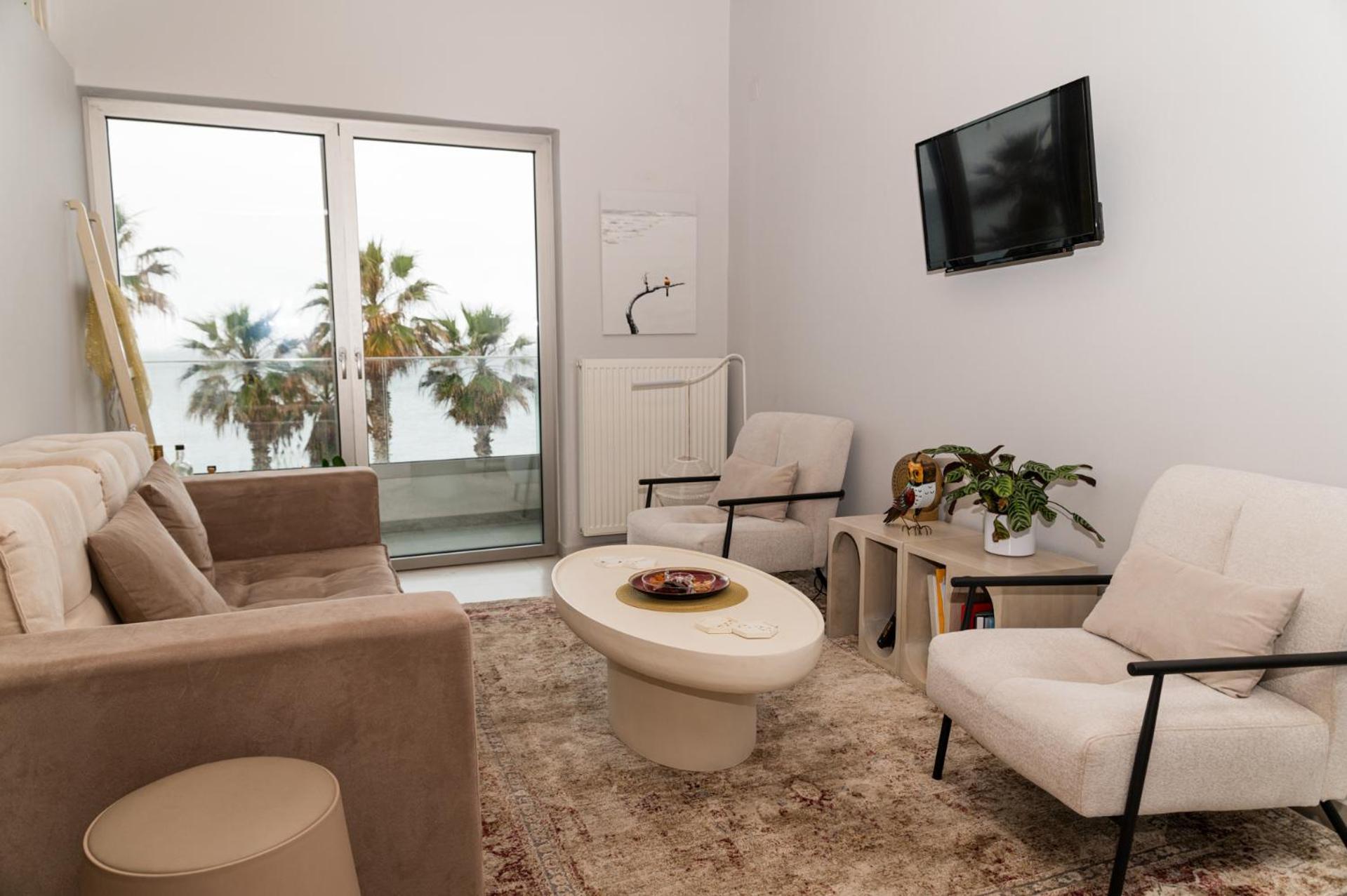 Eftihia Apartments By The Sea Rethymno Exterior foto