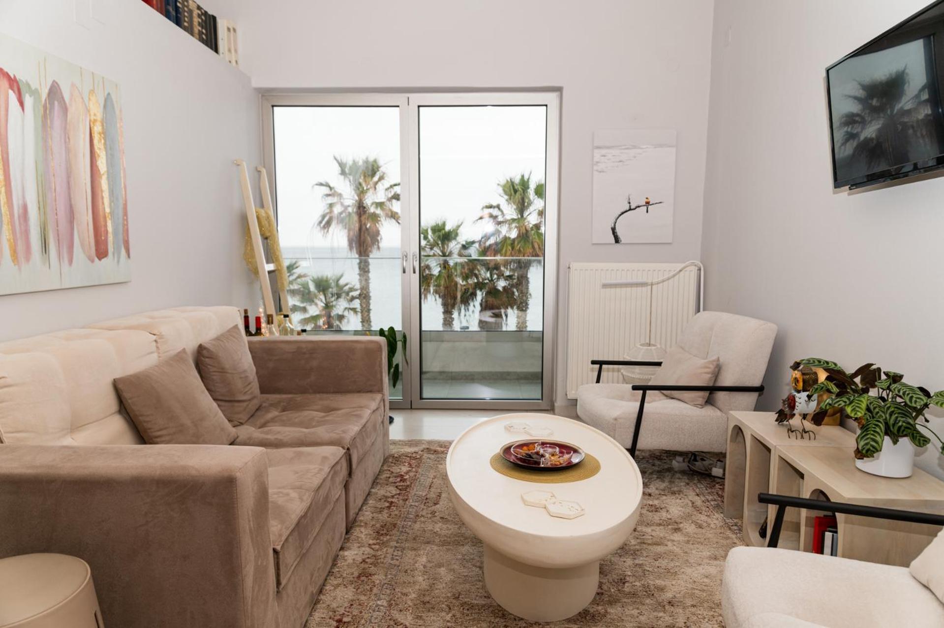 Eftihia Apartments By The Sea Rethymno Exterior foto